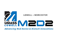 UMASS LOWELL M2D2 logo